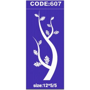 شابلون کد 607 طرح شاخه