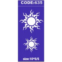 شابلون کد 635 طرح خورشید